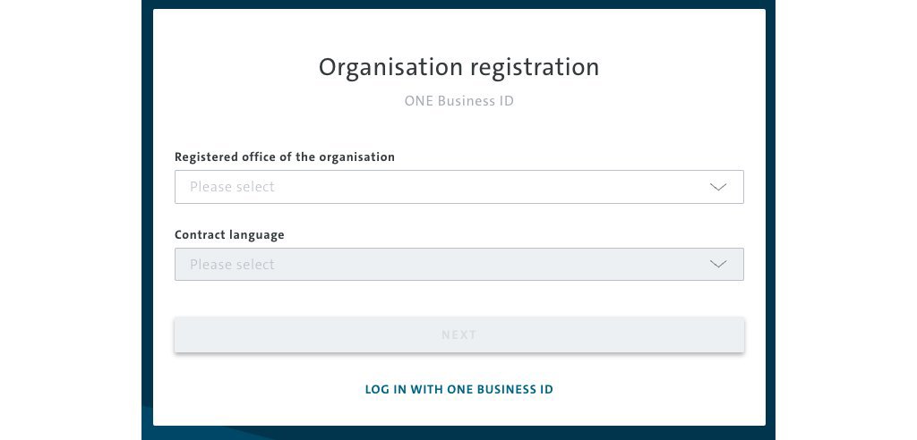 picture of the registration form